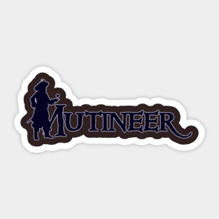 mutineer (Blue 2) Sticker